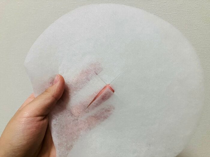 少し厚みがあるので、簡単には破けないしっかりしたシートです