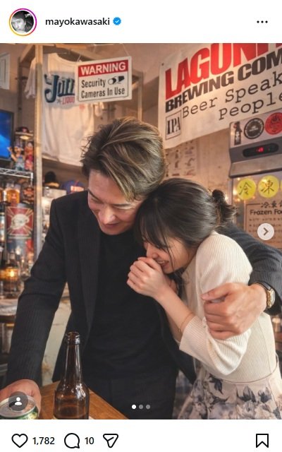 出所：川﨑麻世のInstagram（＠mayokawasaki）参照日：2026年3月20日
