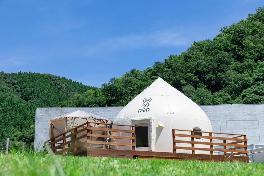 出所：株式会社カトープレジャーグループ「京都・南丹市のDOD CAMP PARK KYOTOに「DODキャンプハウス」が2024年7⽉29⽇（⽉）に誕⽣」（PR TIMES）
