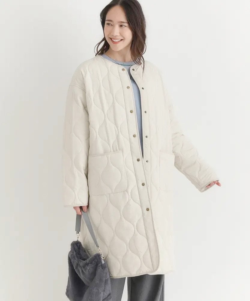 出所：株式会社ライトオン　キルティングロングコート