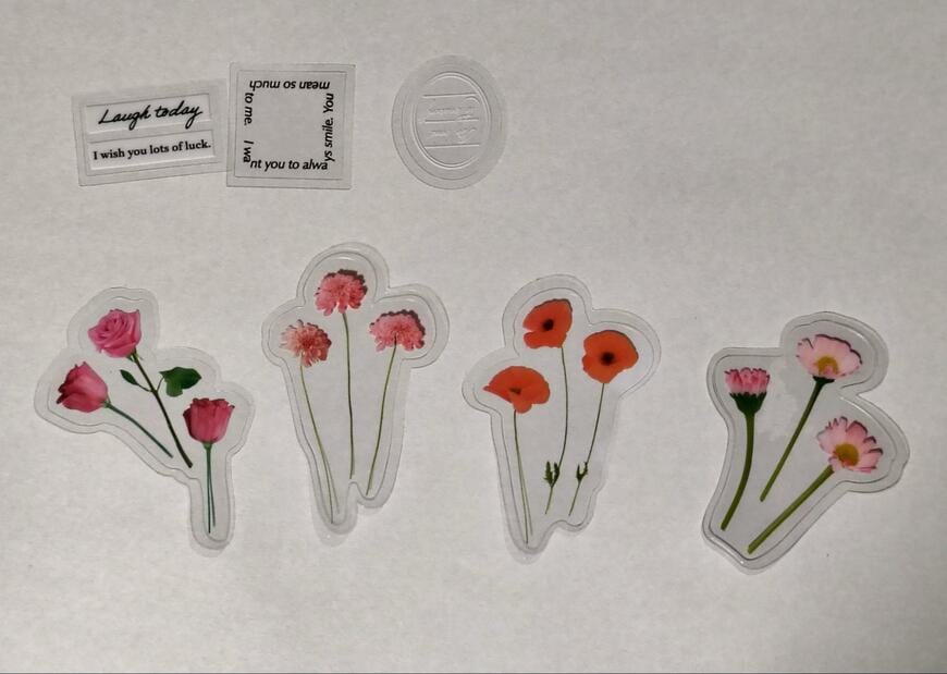 キャンドゥ、フレークシール25P ペタル商品画像