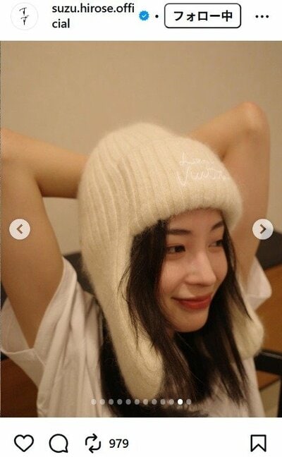 広瀬すずのInstagram投稿