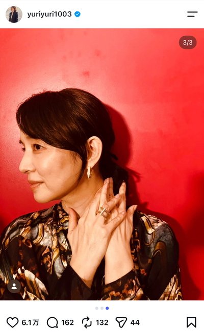 石田ゆり子のInstagram投稿