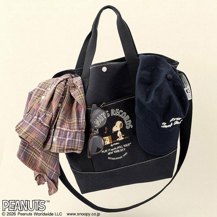 「SNOOPY めっちゃBIG！！ BOAT TOTE BAG BOOK」