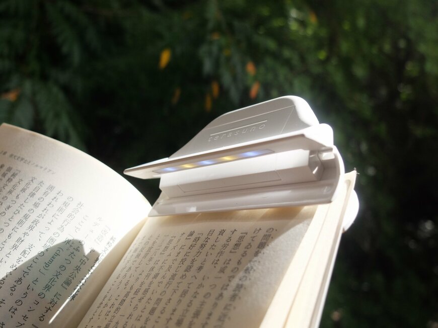 筆者撮影（ひかるクリップ『terasuno(テラスノ)』）