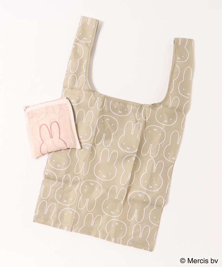 出所：ブルーブルーエ公式　MIFFYフェイスモチーフエコバッグ