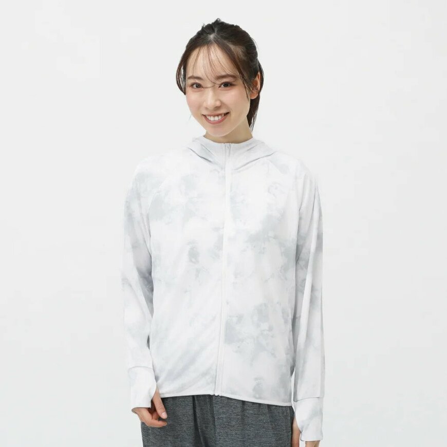 出所：アルペン公式 iCOOL 遮熱UV ジップパーカー