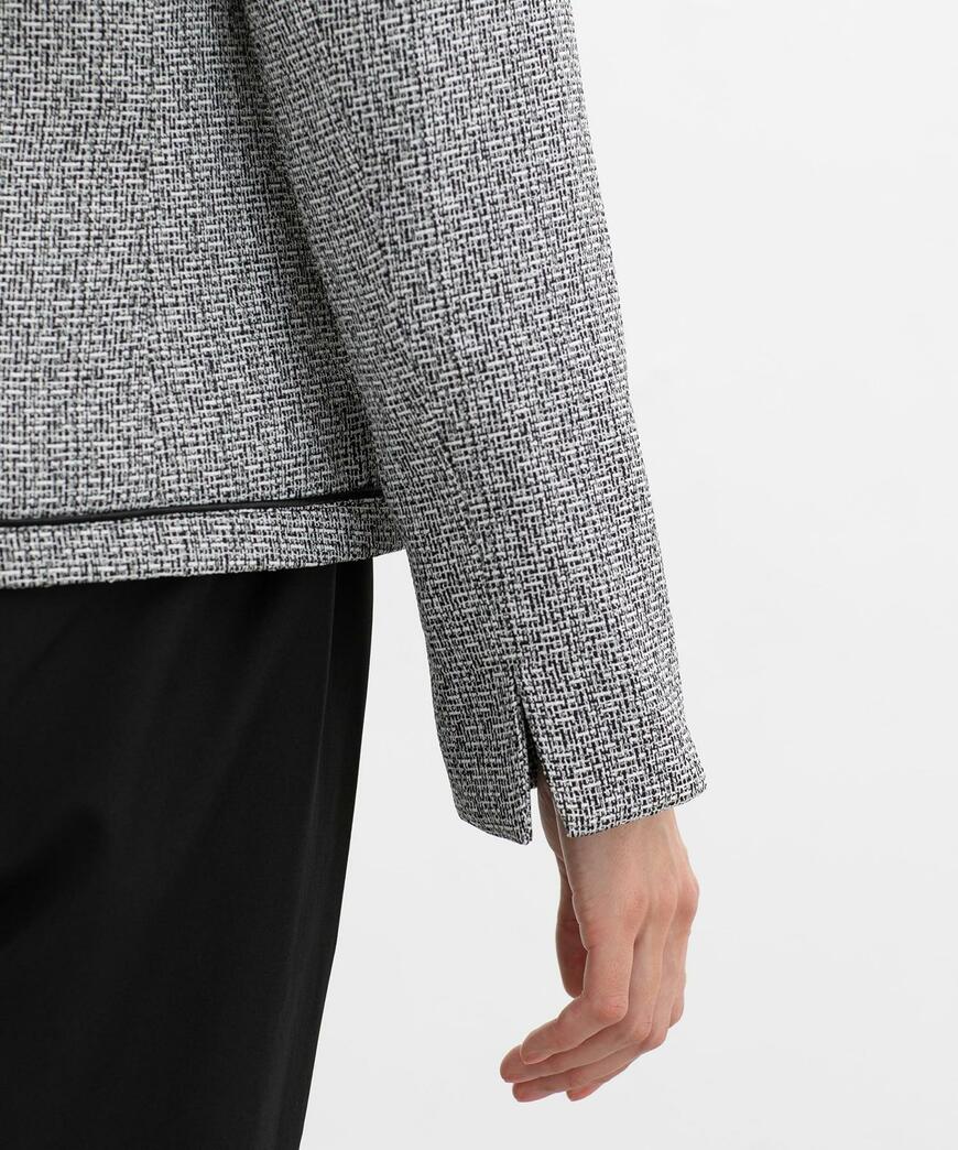 ハニーズ公式オンラインストア リボン使いノーカラージャケット画像