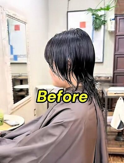 女性のビフォー画像