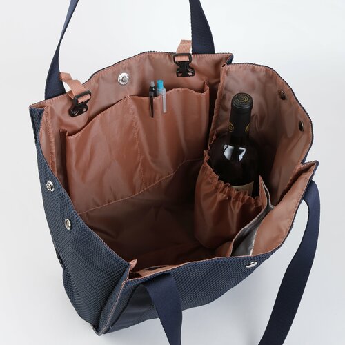 紀ノ国屋×L'AMIPLUS（ラミプリュス） ハンモックポケット付きメッシュバッグ