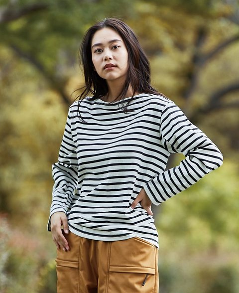 レディースサーバーバスクシャツ