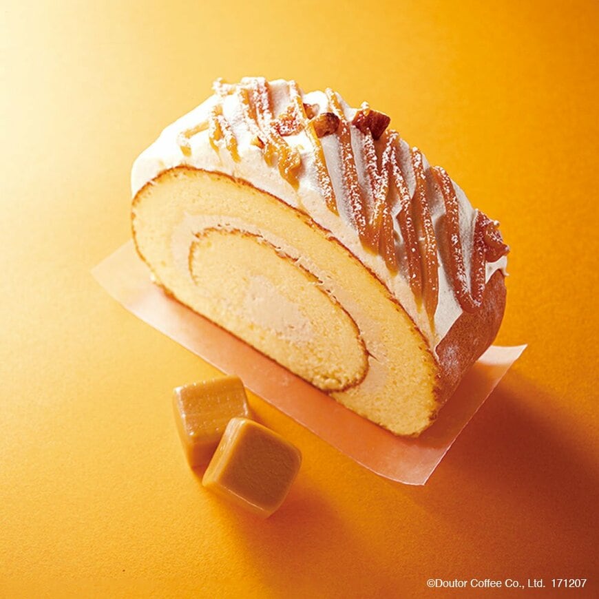国産生キャラメルのクリーミーロール（ドトールコーヒーのプレスリリースより）