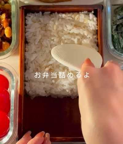 【そぼろの2色丼弁当】蓋が閉まるか心配になるほど具が盛り盛り！色合いも綺麗で「美味しそう」と話題