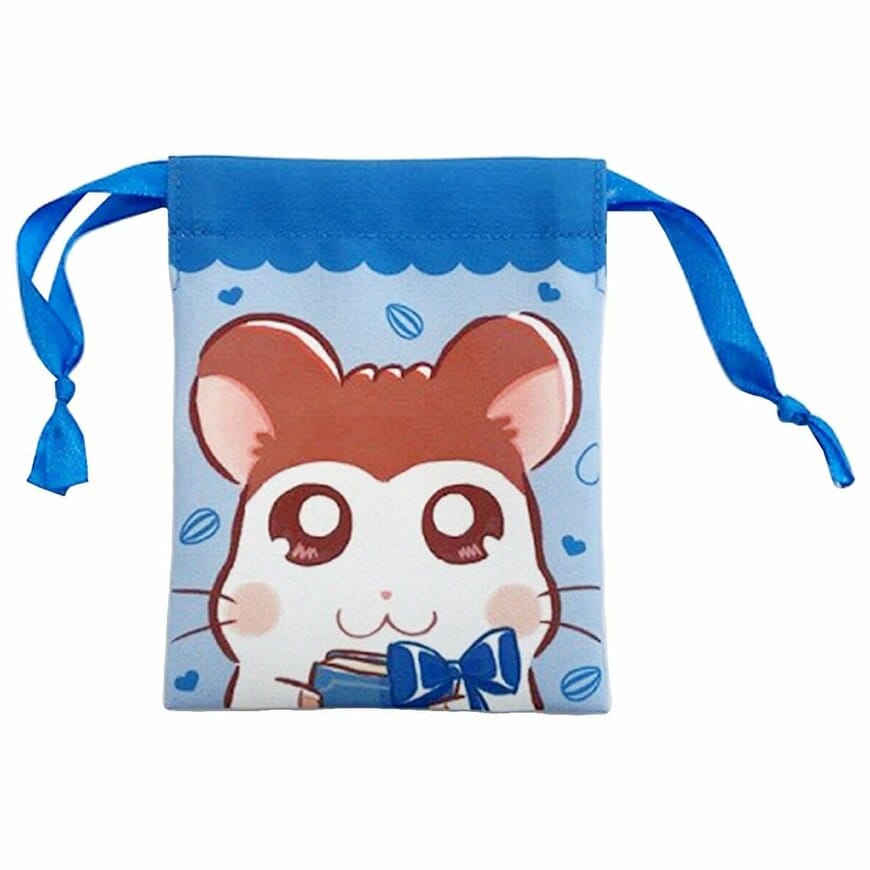 出所：ワッツ公式　ハム太郎 プチ巾着 308070