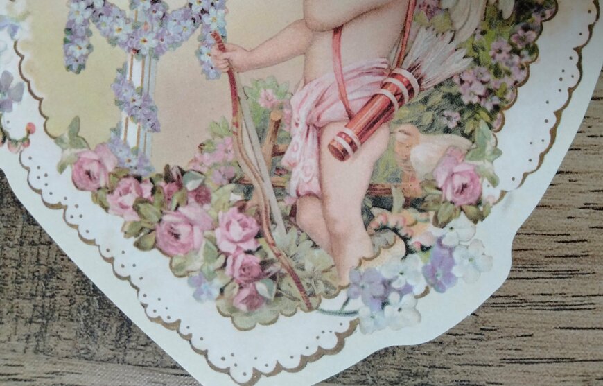 筆者撮影（セリア、ミニレターセット 4セット ロマンティックファンタジー）