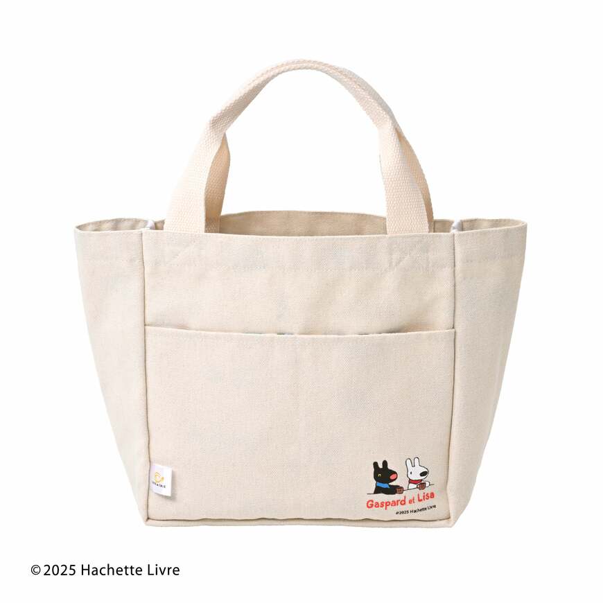 出所：カフェ・ド・クリエ　リサとガスパール×カフェ・ド・クリエ 2025サマーバッグ　(C)2025 Hachette Livre
