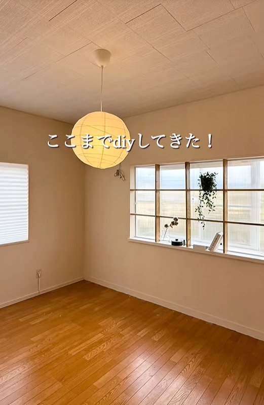 「自分でもやってみたい！」古くて落ち着かない6畳の洋室→床を貼り替えてすっきり明るい空間に大変身