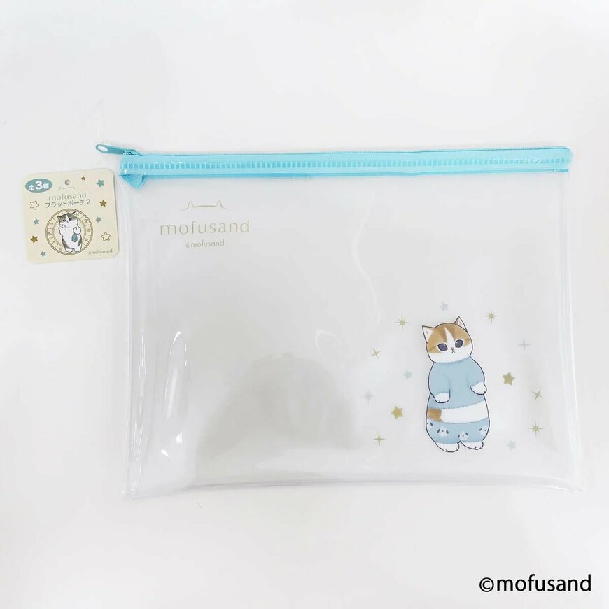 ワッツ公式 mofusand フラットポーチ2
