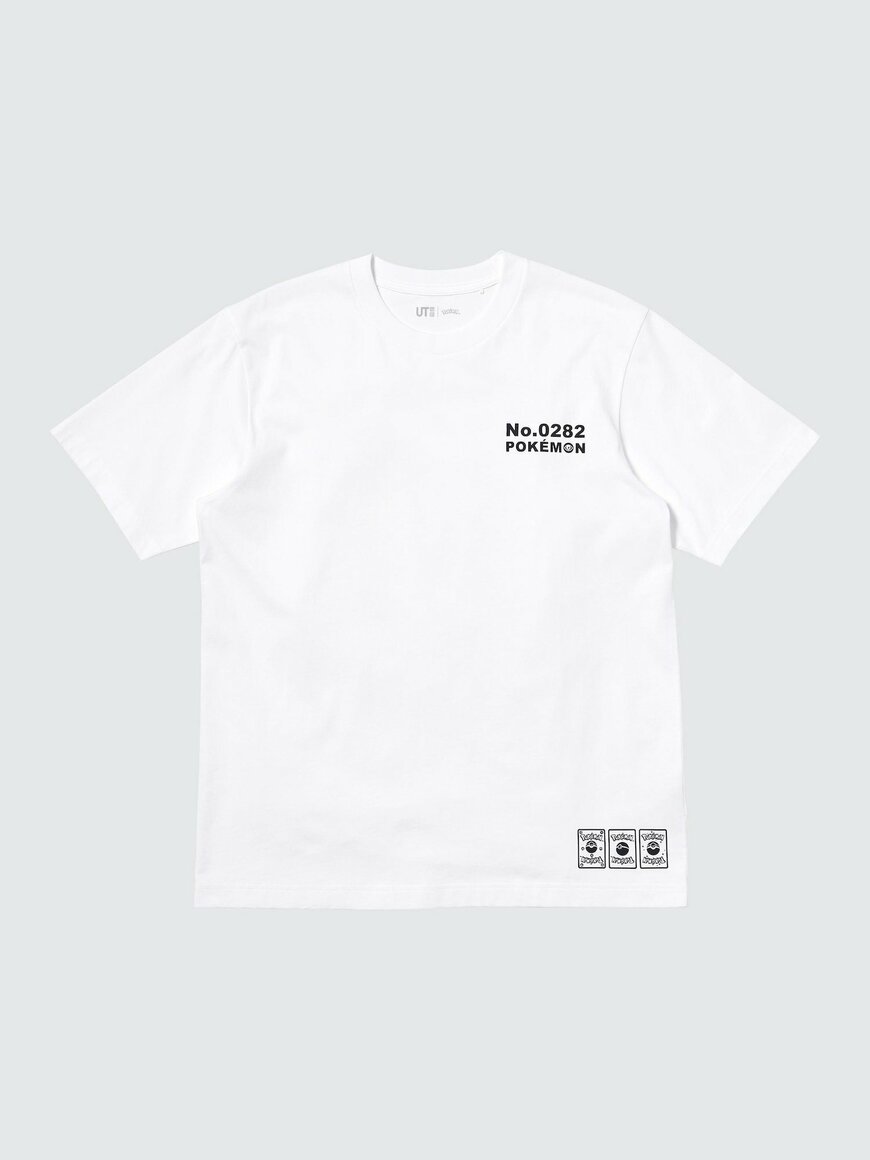 出所:ユニクロ公式 ポケモン UT(00 WHITE)