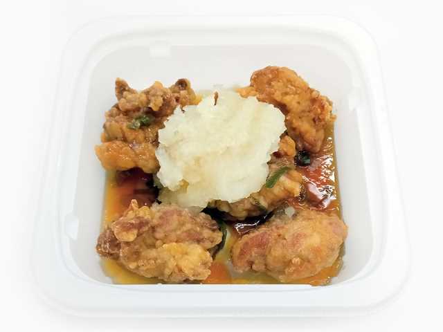 だし醤油仕立てのみぞれあん唐揚げ