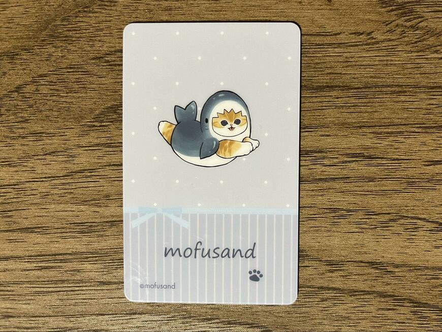 セリア、mofusand カードミラー画像