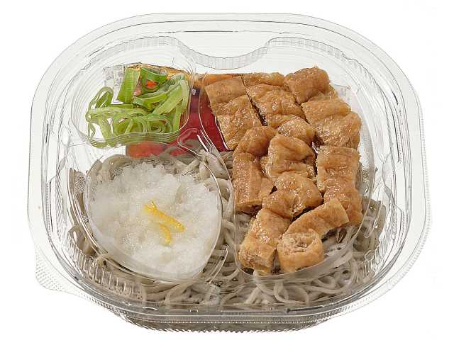 きつねとおろしの冷しぶっかけそば