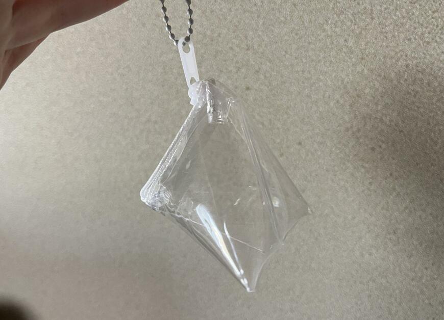 キャンドゥ、ぷちっとマスコットポーチ(テトラ型)画像