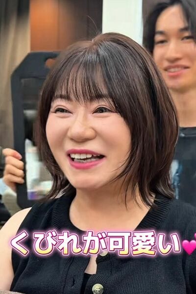 くびれがかわいい大人ショートに変身