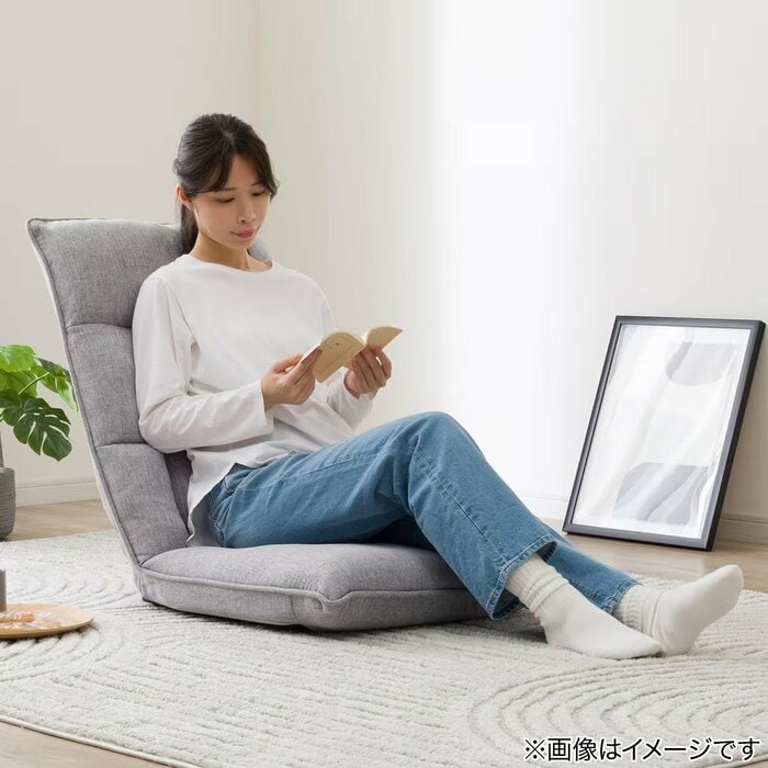 長時間座っていても体への負担が分散されるのを感じられるはず