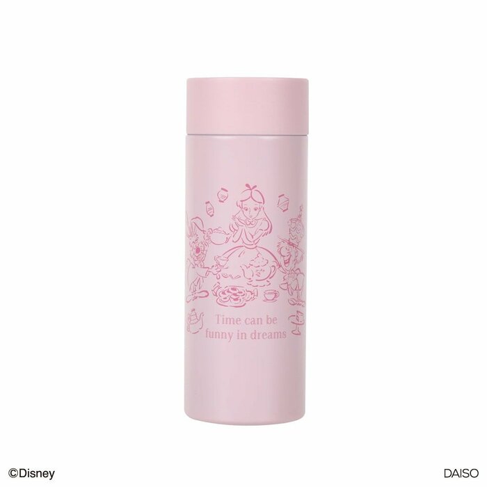 ダイソー公式　ステンレスボトル（ふしぎの国のアリス）B