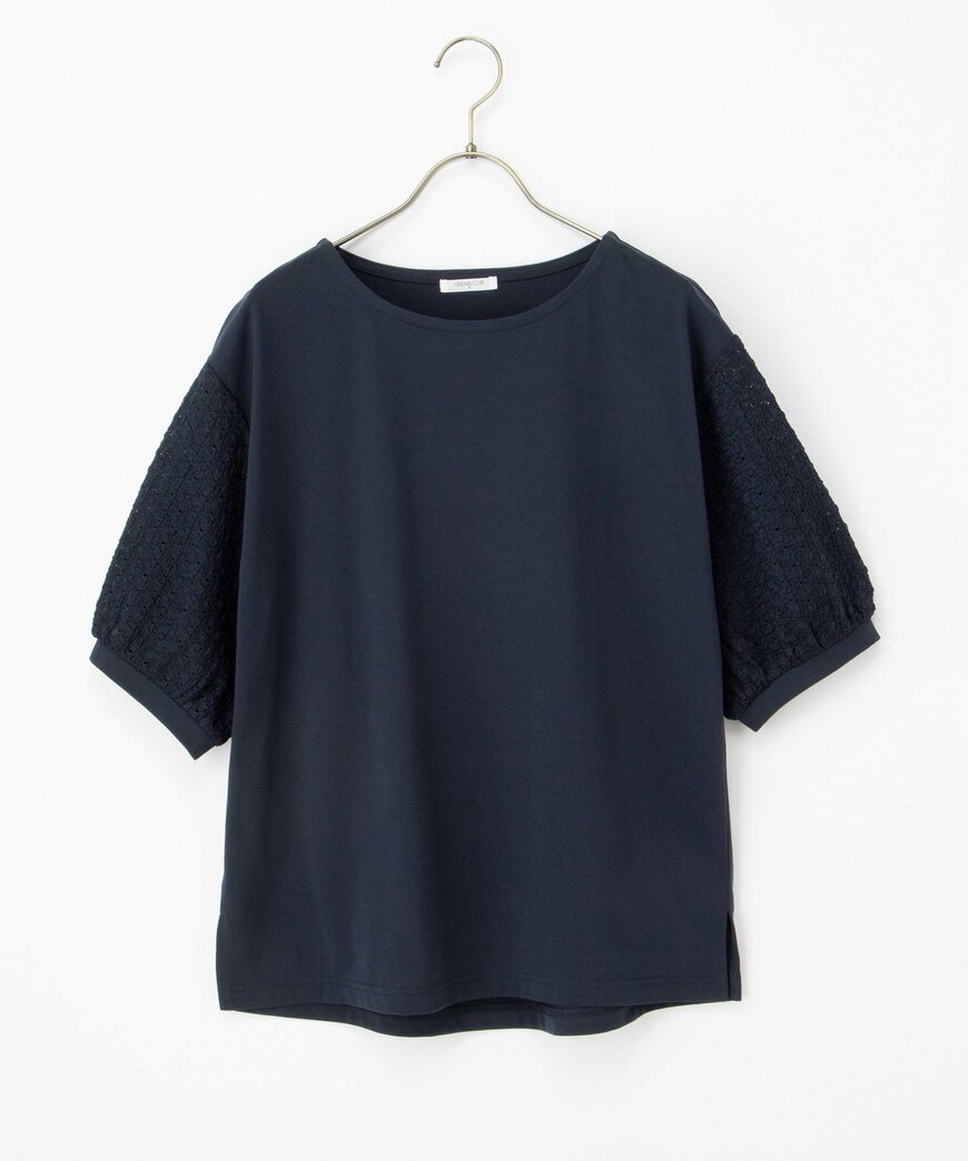 出所：ハニーズ公式　袖デザインＴシャツ