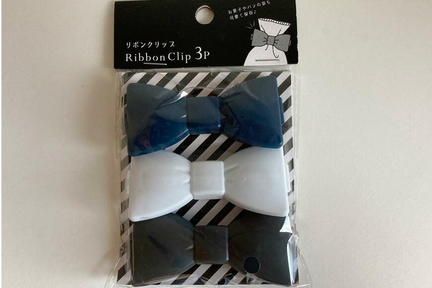 110円「リボンクリップ3P」