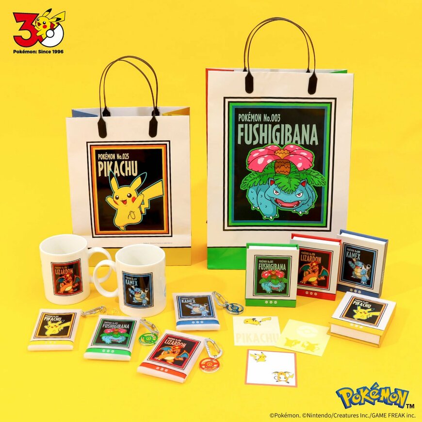 3COINS×ポケモン30周年 コラボアイテム