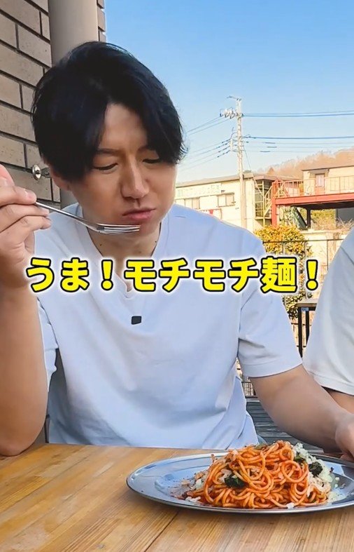 昔ながらの太麺を使用