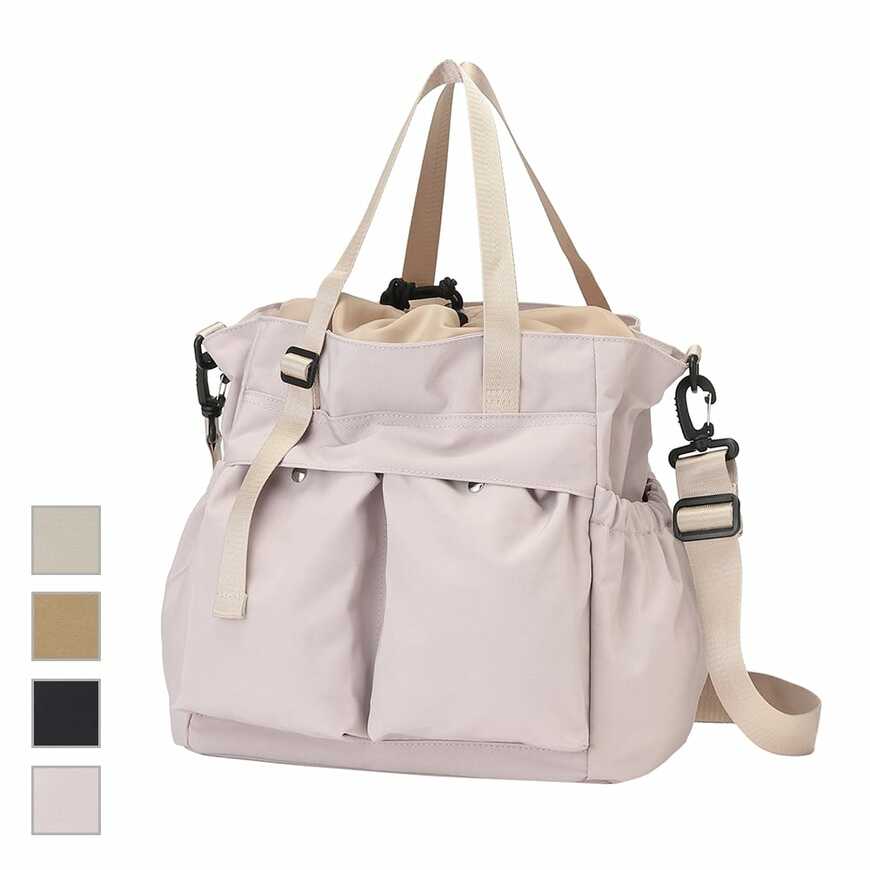 ワークマン公式オンラインストア　撥水巾着トートバッグ（カラー）