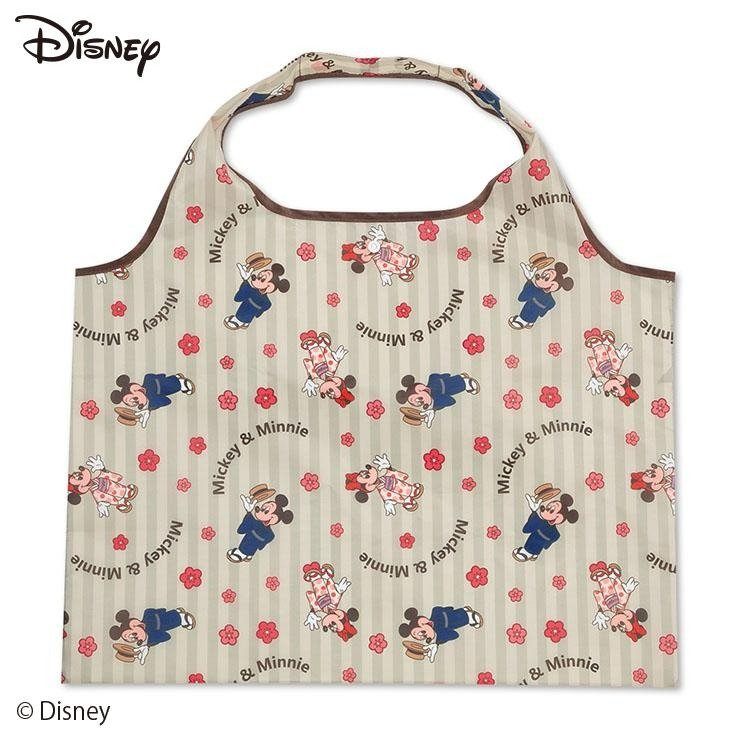 しまむら、ショッピングバッグ（ミッキー＆ミニー）和服画像