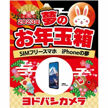 ヨドバシカメラ】iPhoneやApple Watch「夢のお年玉箱」でお得に Apple
