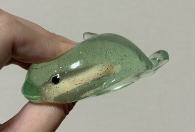 セリア、ぷにぷにアクアリウムイルカさん商品画像