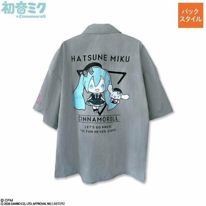 シナモンとミクの夢のようなコラボデザインです