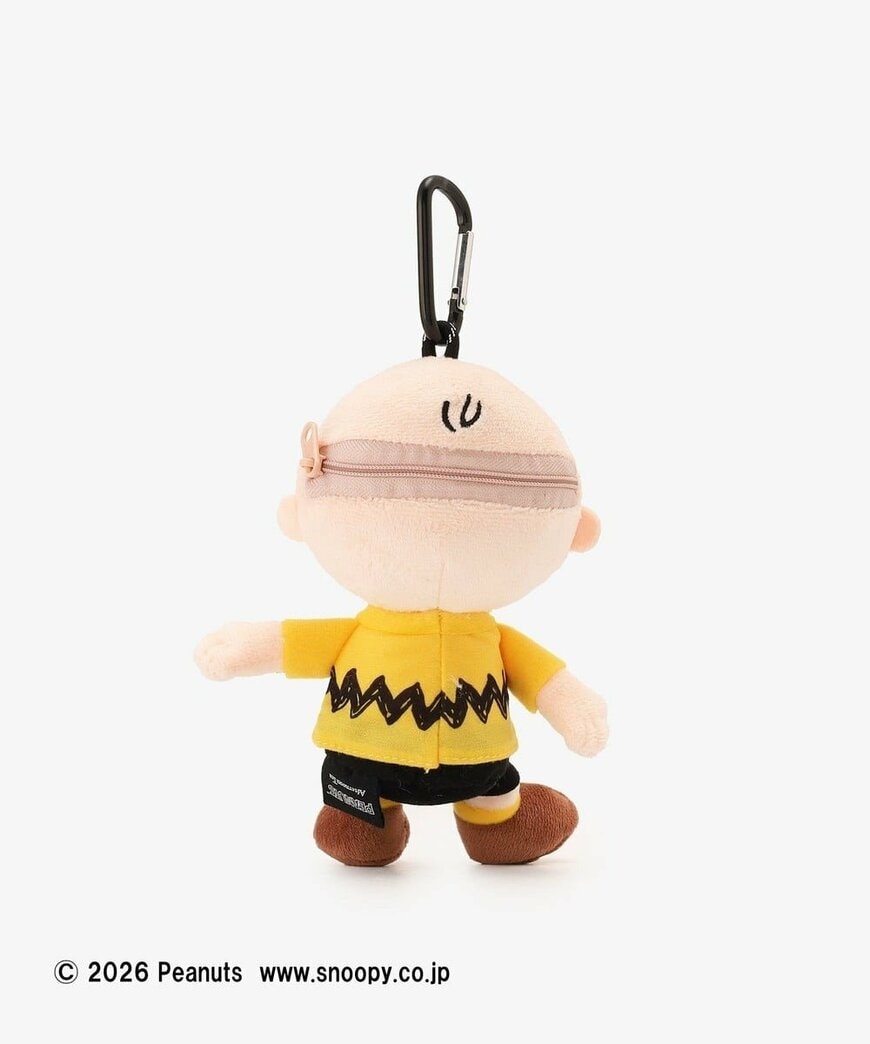 出所：アフタヌーンティー公式通販　ぬいぐるみケース付きショッピングバッグ／PEANUTS　チャーリー・ブラウン