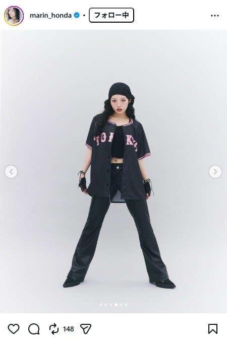 出所：本田真凜のInstagram（＠marin_honda） 参照日：2025年12月23日