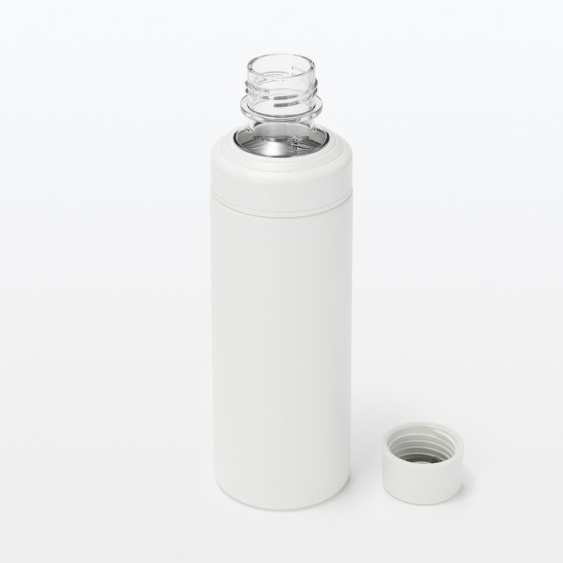 出所：無印良品公式　ステンレス　炭酸にも使える保冷ボトル