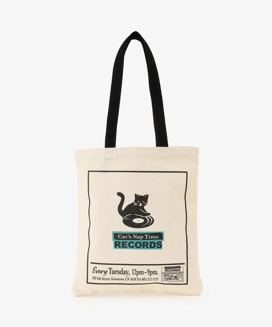 出所：アフタヌーンティー公式通販　トートバッグ／レコード／Cat's NapTime