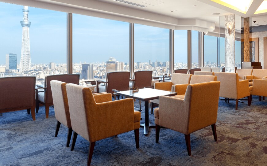                                        浅草の景色を楽しめる会場（出所：日本ビューホテル株式会社）