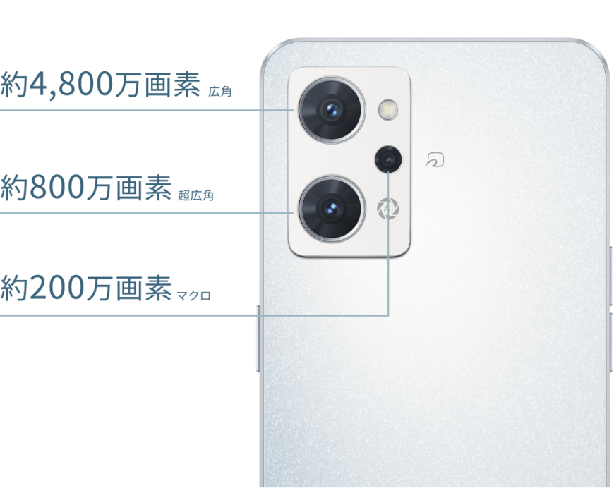 出所： Galaxy公式「OPPO Reno7 A」