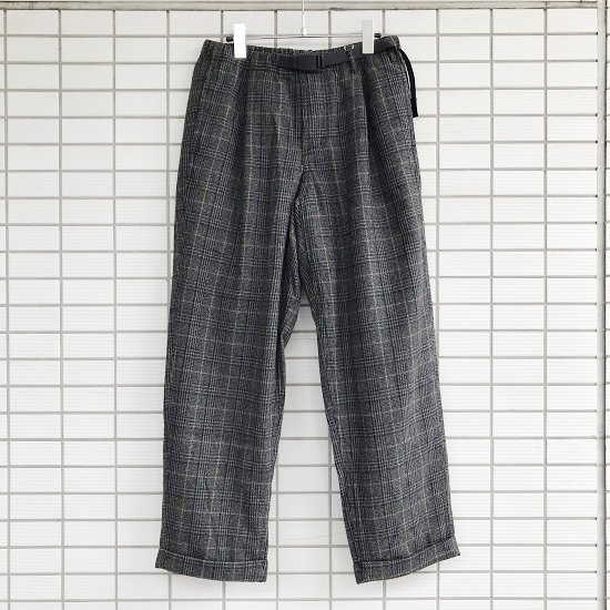 Gramicci - WOOL BLEND 1TUCK TAPERED PANTS ¥12,980（税込）