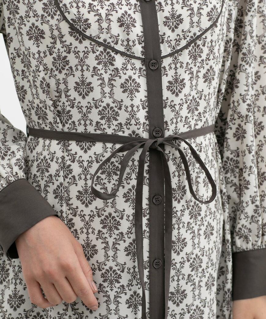 ハニーズ、バンドカラーワンピース画像