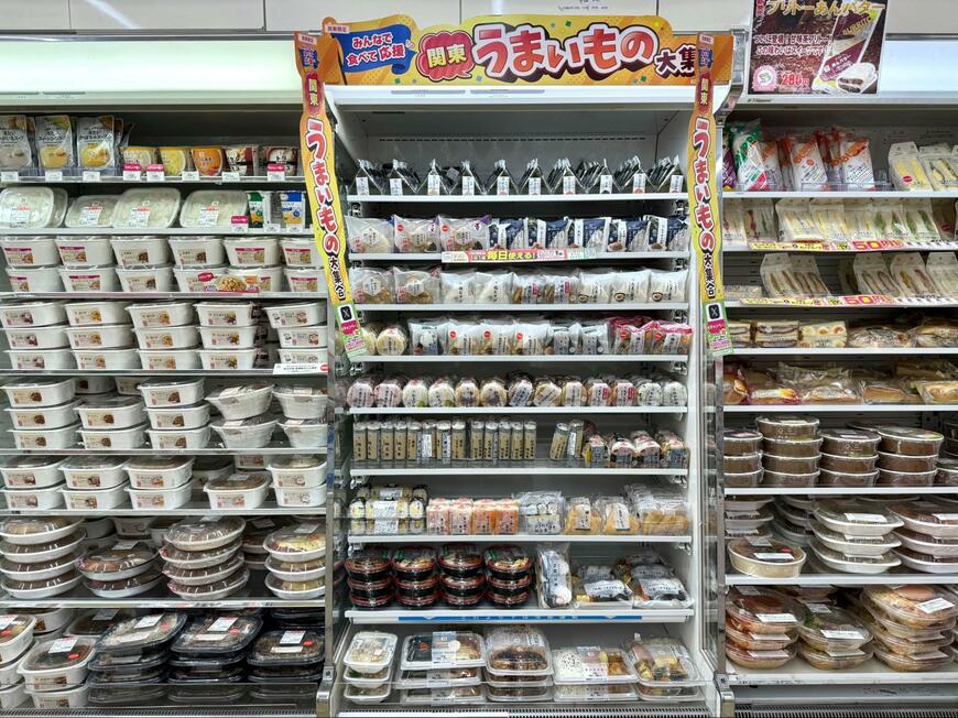 日本のコンビニの様子