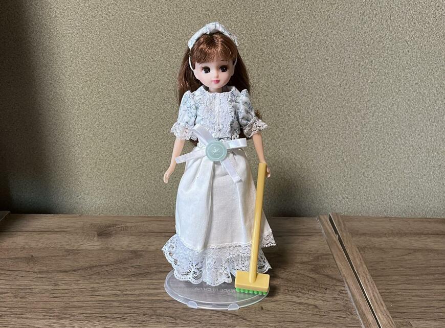 キャンドゥ、mini おそうじデッキブラシ画像