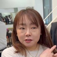 【大変身】「今風の髪型にしたい！」女性がくびれヘアで激変！「別の人になっちゃう」と大満足